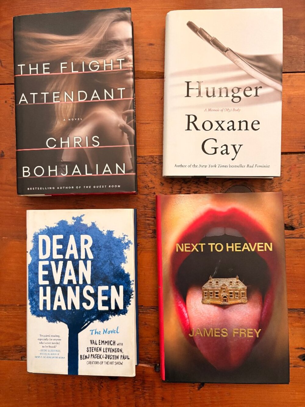 4 HC POPULAR BESTSELLER SUMMER BEACH READ BOOKS, ALL LIKE NEW